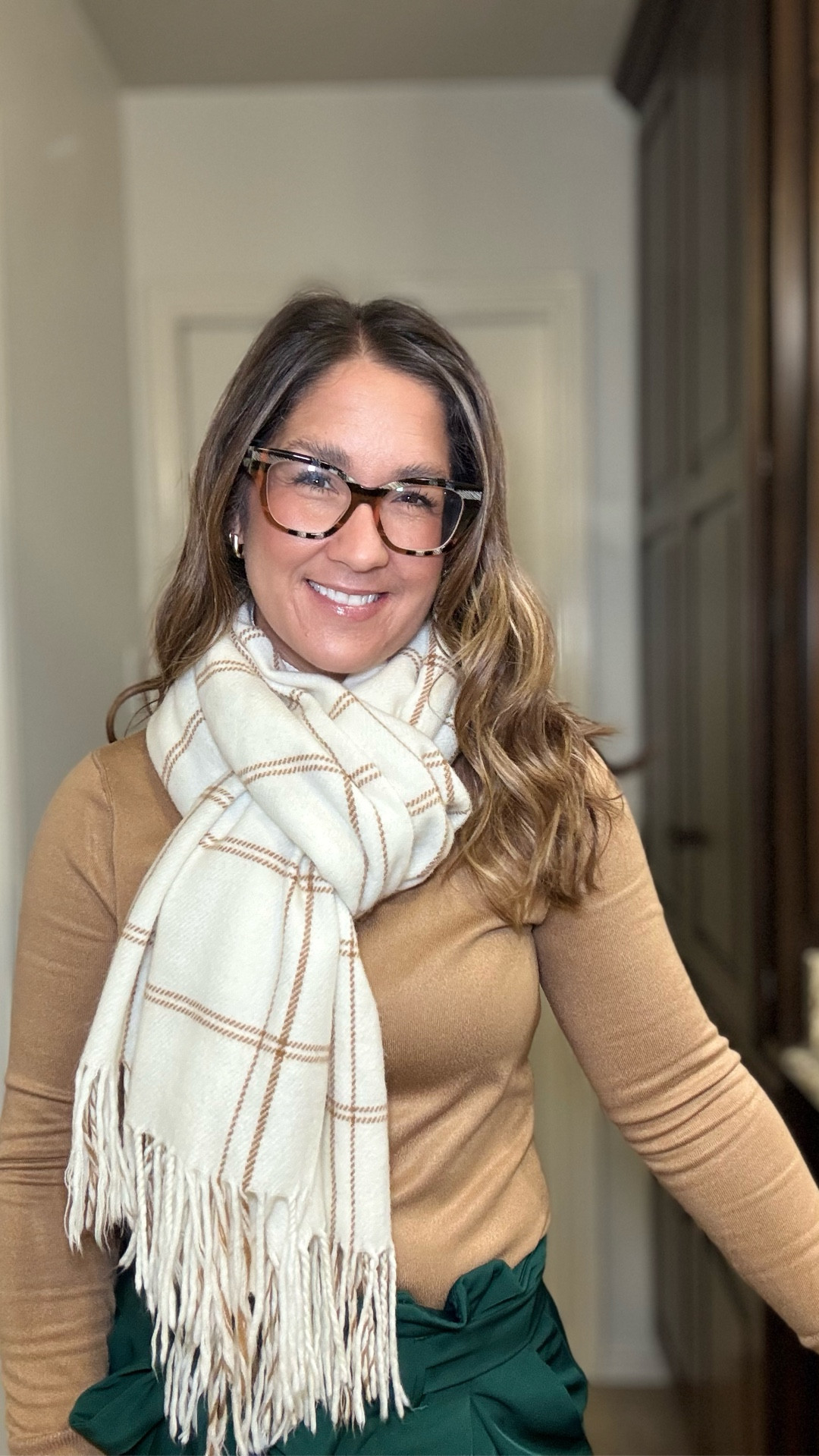 Love adding a scarf to pull an outfit together!  #scarf #winteroutfit 

#LTKOver40 #LTKPetite #LTKootd