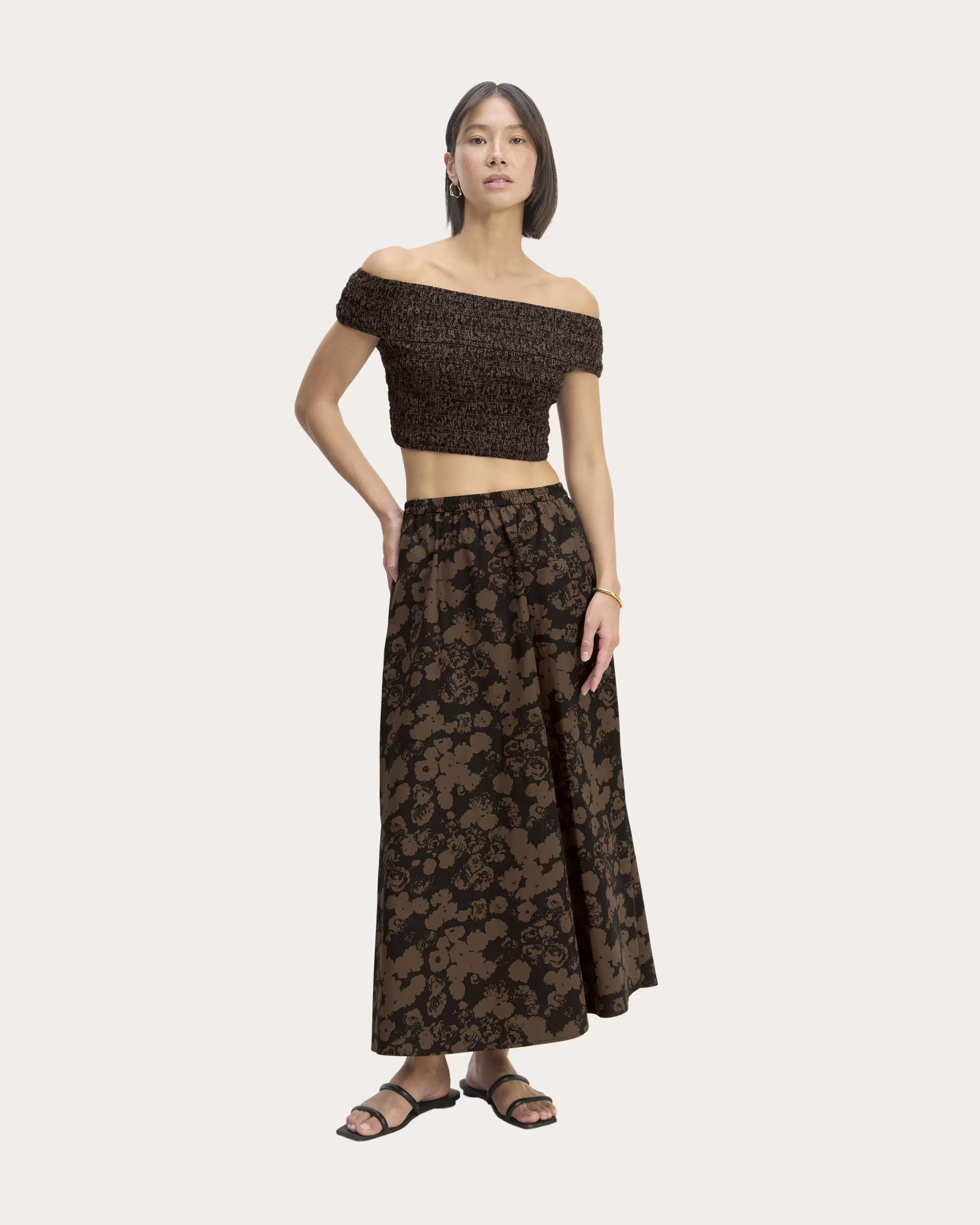 The Supima® Pull-On Maxi Skirt | Everlane