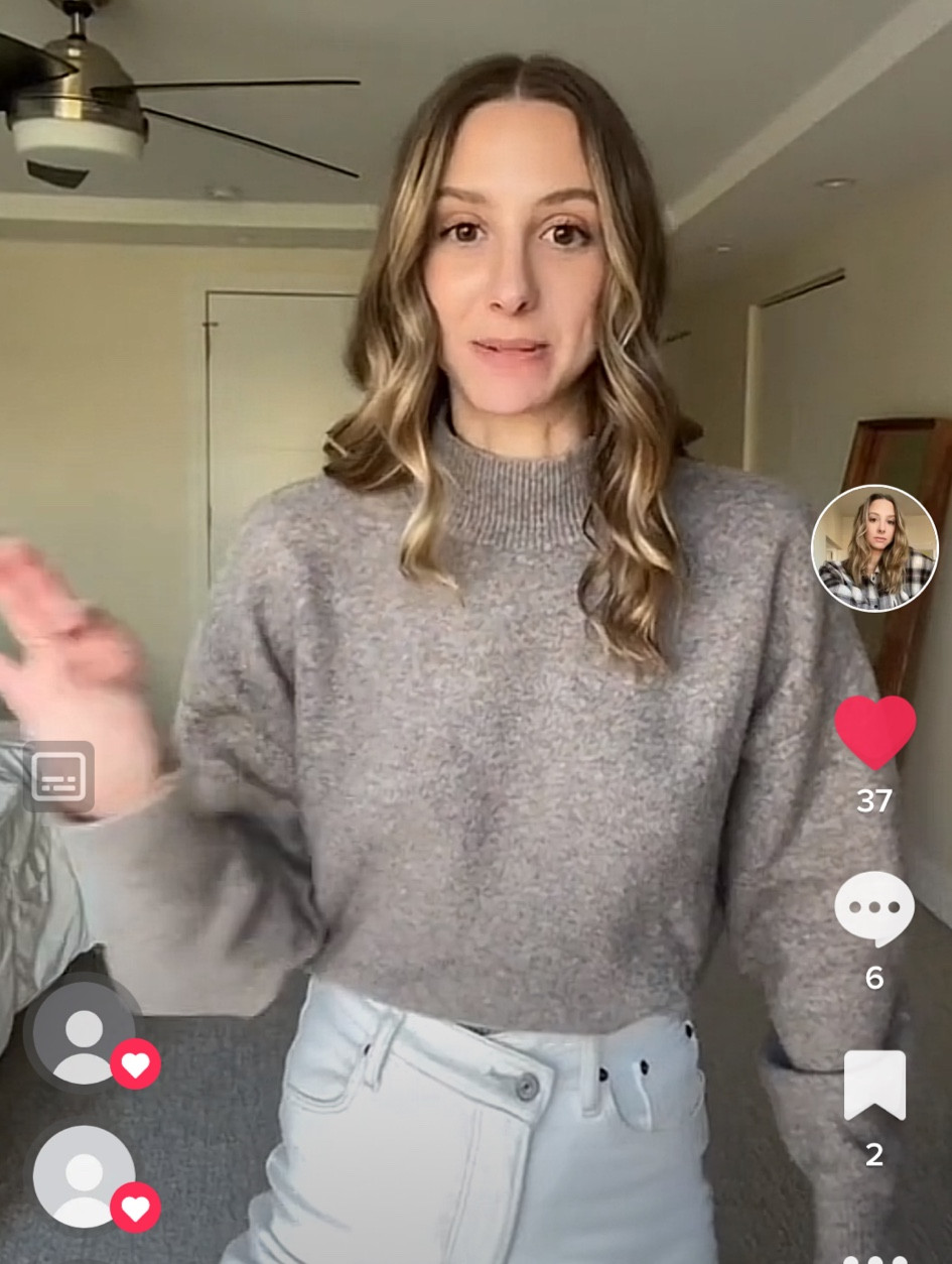 My &otherstories sweater that I wear multiple times per week. 

#LTKunder50 #LTKunder100 #LTKGiftGuide
