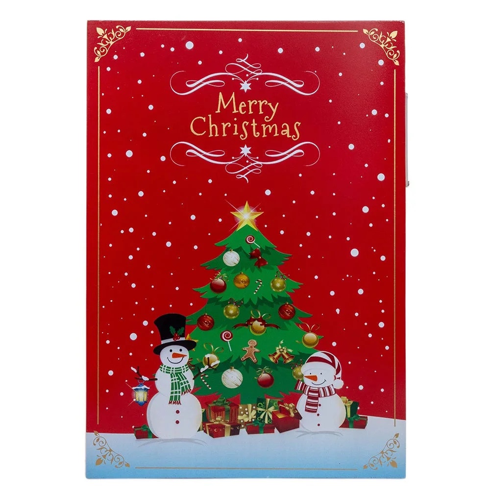 Kurt Adler 13-Inch Battery Operated Lighted Wooden Christmas Advent Calander | Wayfair North America