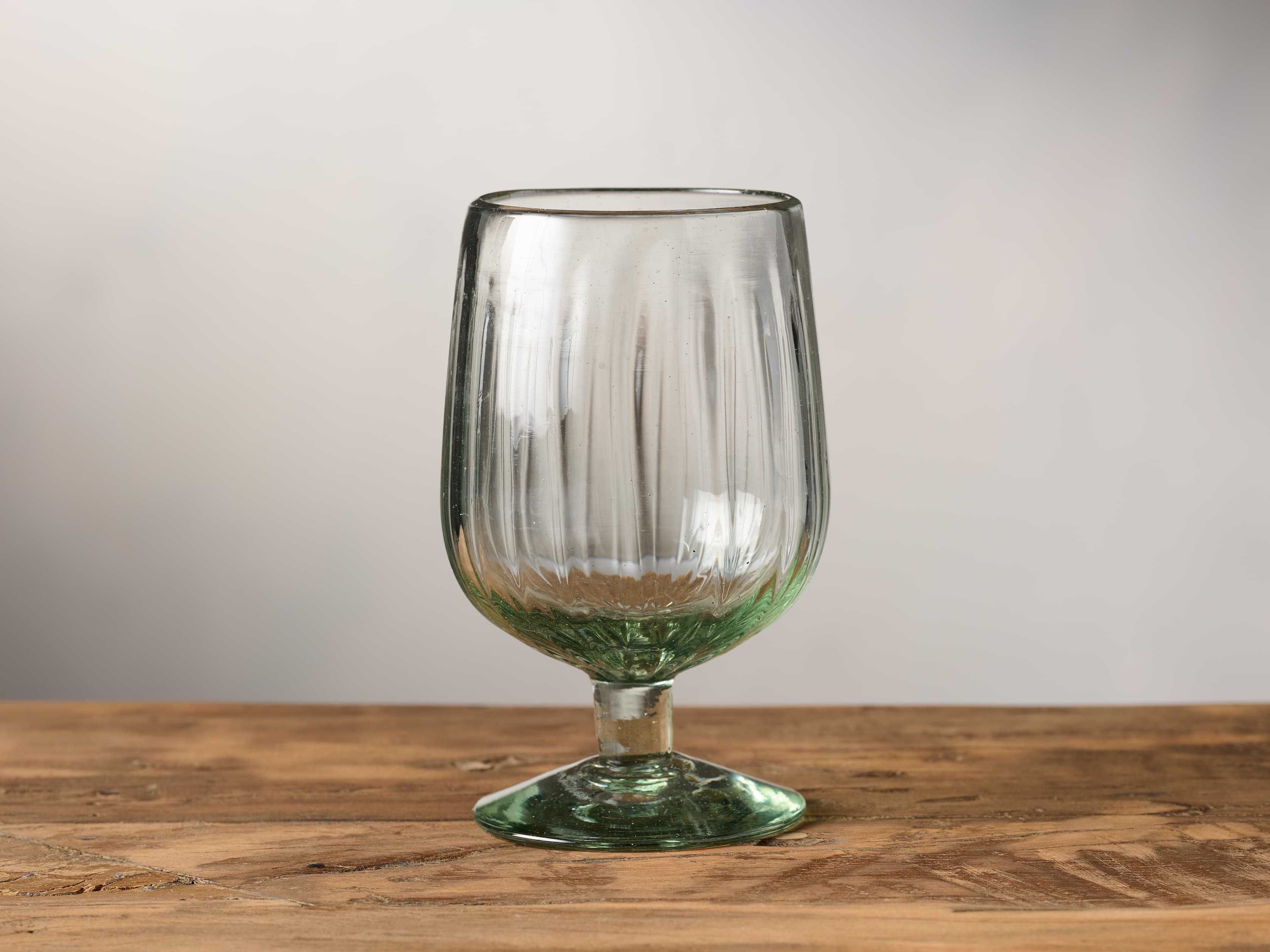 Seema Clear Goblet Glasses (Set of 4) | Arhaus