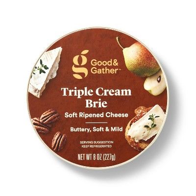 Triple Cream Brie Cheese - 8oz - Good & Gather™ | Target