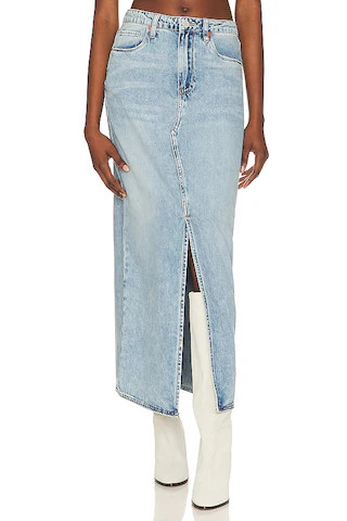 Mid Rise Denim Maxi Skirt
                    
                    BLANKNYC | Revolve Clothing (Global)