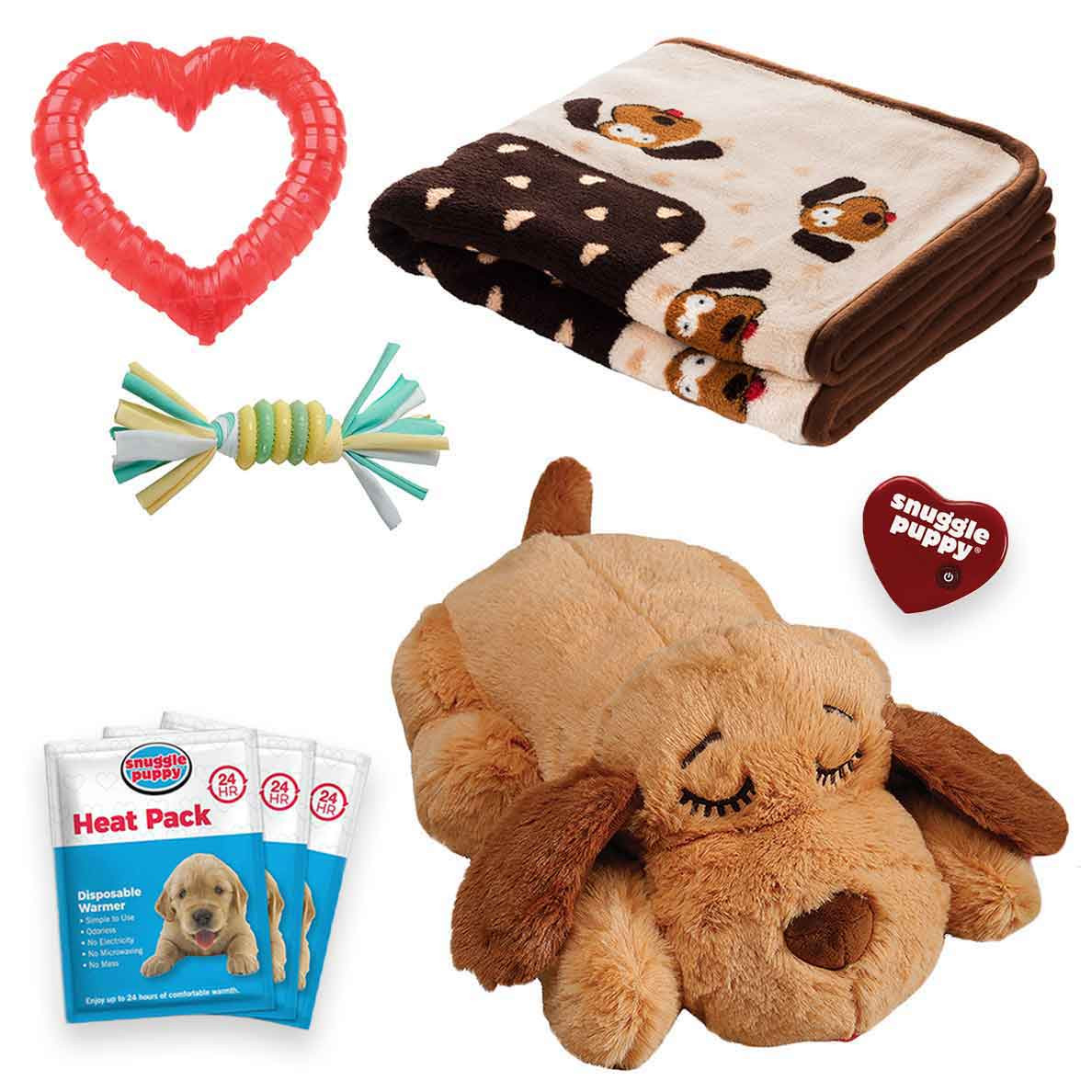 Snuggle Puppy New Puppy All-in-One Anxiety Solution Kit | Snuggle Puppy