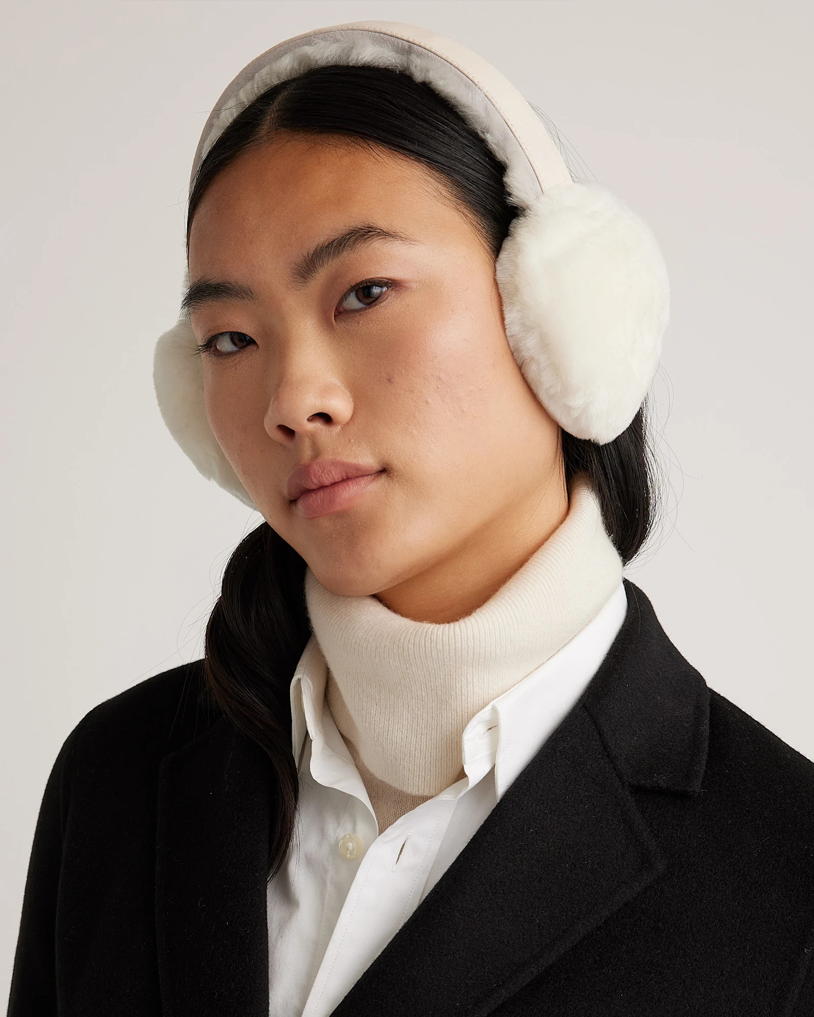 100% Australian Shearling Earmuffs | Quince