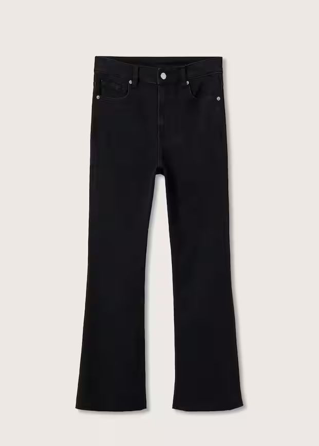 Hochtaillierte Bootcut-Jeans | MANGO (DE)