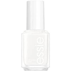 essie Salon-Quality Nail Polish, 8-Free Vegan, Snowy White, Blanc, 0.46 fl oz | Amazon (US)