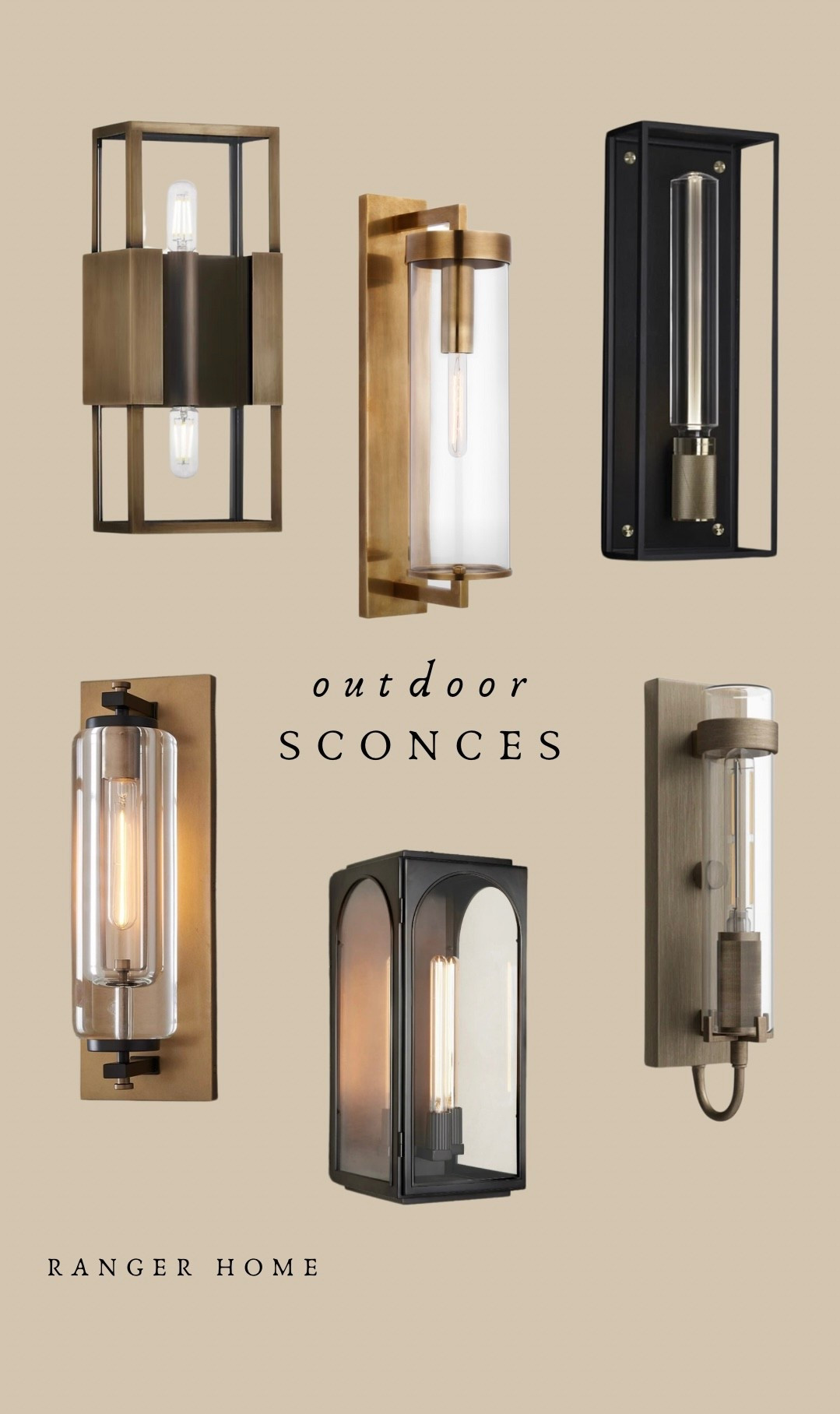 Outdoor sconces that make a beautiful statement for your exterior ✨

#LTKHome #LTKSaleAlert