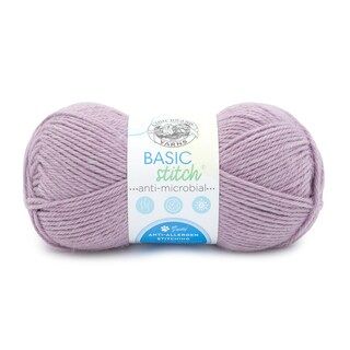 Lion Brand Basic Stitch Antimicrobial Yarn-Lilac | Michaels | Michaels Stores