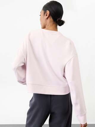 Seasoft Rib Crewneck Sweatshirt | Athleta