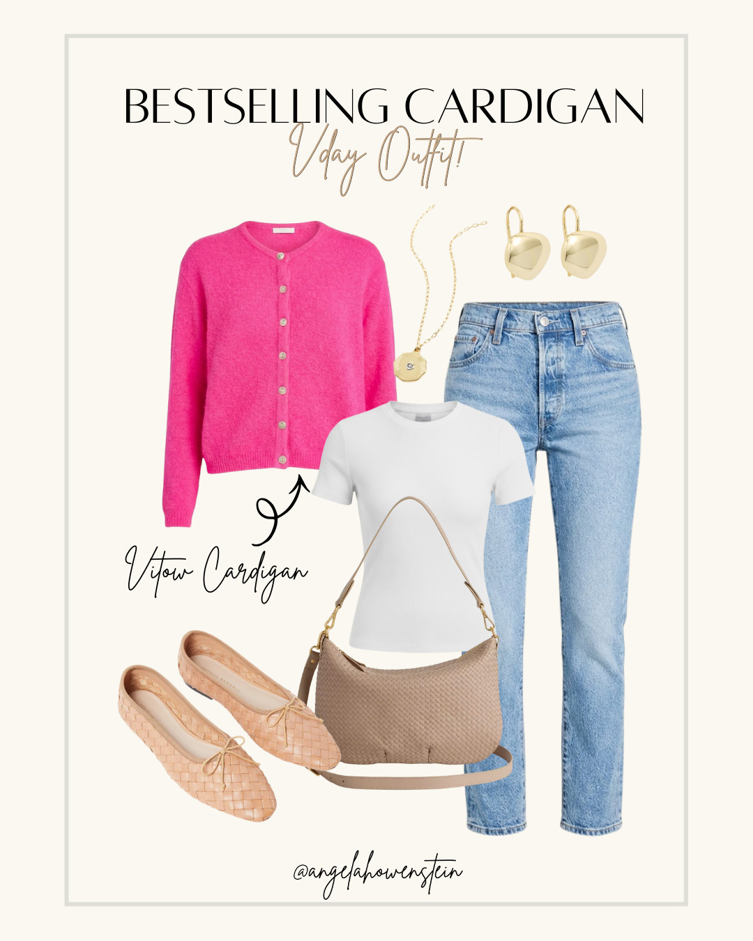 A clean, everyday look centered on the bestselling V-ton cardigan—soft, polished, and easy to wear.

#LTKStyle #Bestseller #EverydayChic #CasualStyle #WardrobeStaples #EffortlessLooks #VDayOutfit
 

 #LTKValentine #LTKootd #LTKBeauty
