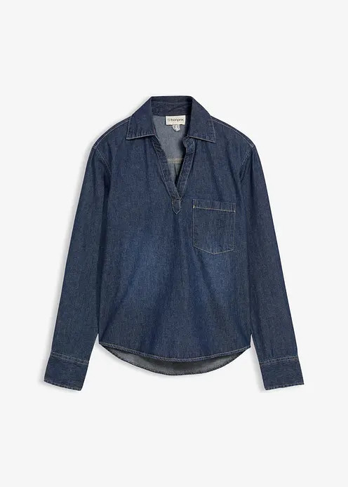 Jeans-Tunika aus reiner Bio-Baumwolle | Bonprix DE