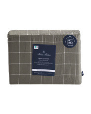 Cotton Plaid Sheet Set | Bed & Bath | Marshalls | Marshalls