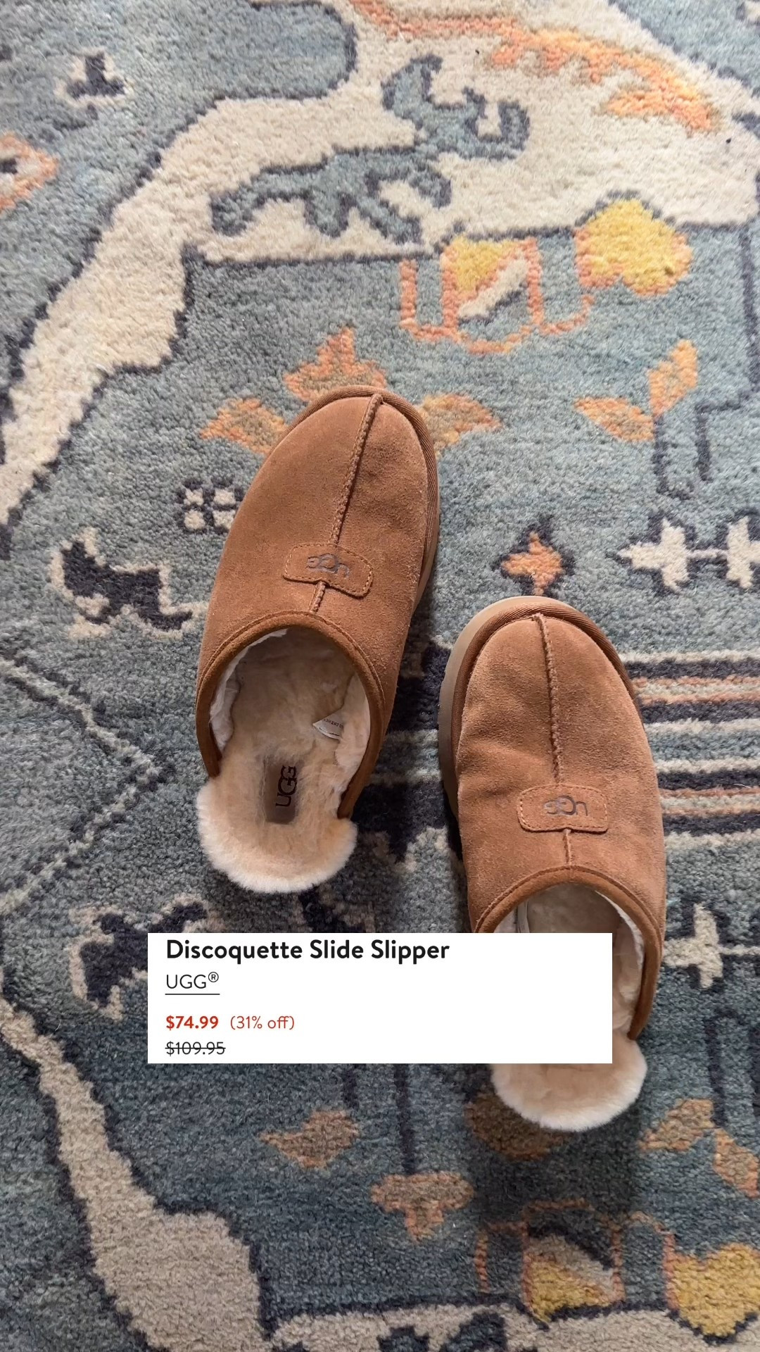 UGG discoquette slide slippers on sale and under $75 | for true to size | small platform slippers | multiple colors available

#LTKootd #LTKSaleAlert #LTKFindsUnder100