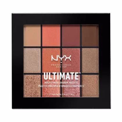 NYX Ultimate Multi-Finish Shadow Palette - Warm Rust - #USP08 | Walmart (US)