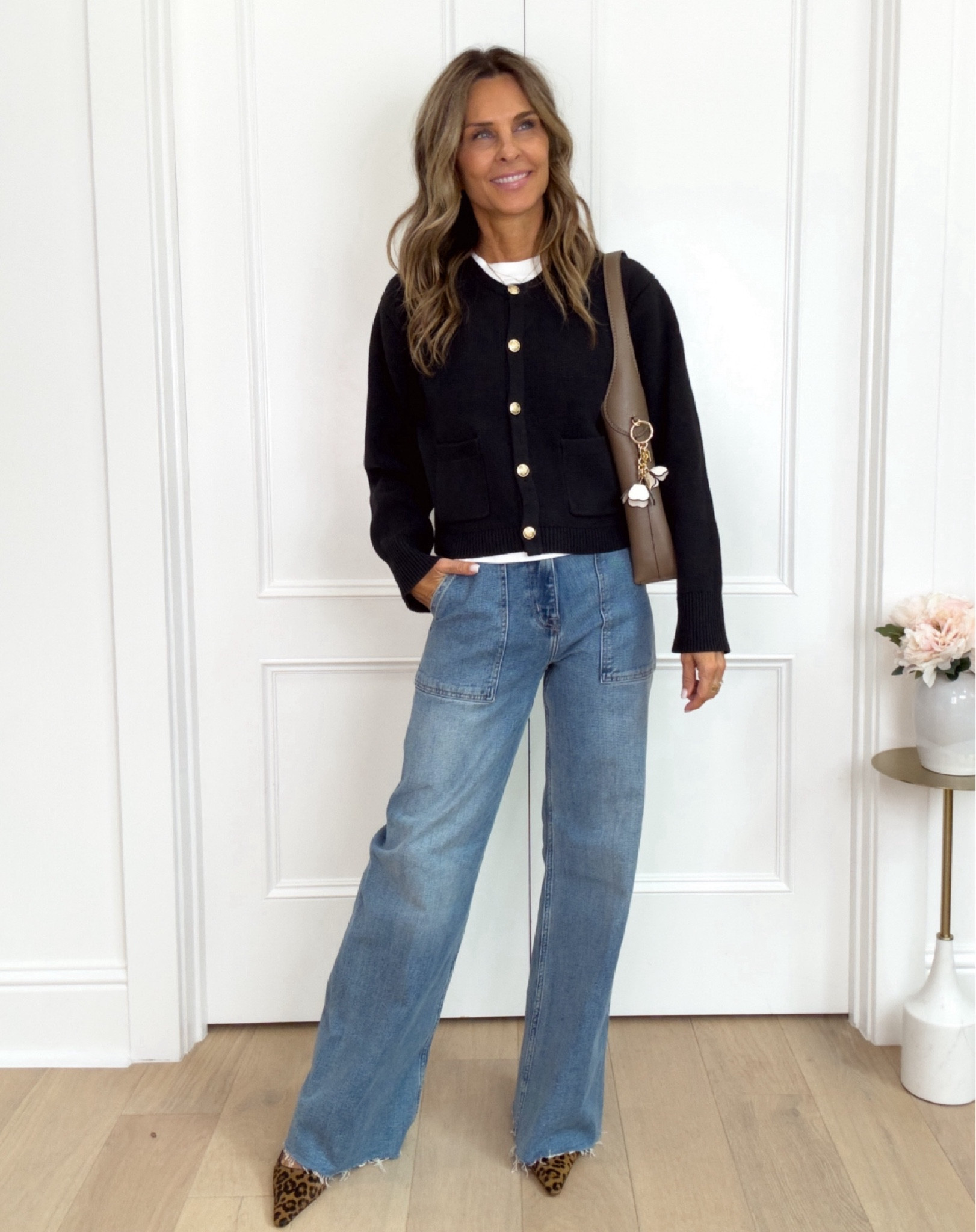 -Pistola jeans TTS, cut to hem I’m 5’6”.(on sale at Pistola.com now)
-Jcrew slouchy Emily jacket sz S
-COS t-shirt sz S
-Sam Edelman kitten heels
-Coach 28 bag Brass/Stone with charm 

#LTKSaleAlert #LTKFindsUnder100 #LTKOver40