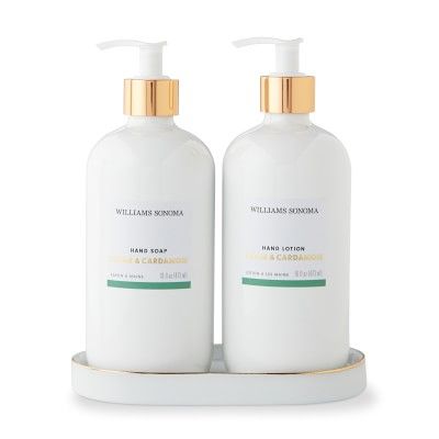 Home Fragrance 3-Piece Hand Soap & Lotion Set, Cedar & Cardamom | Williams-Sonoma