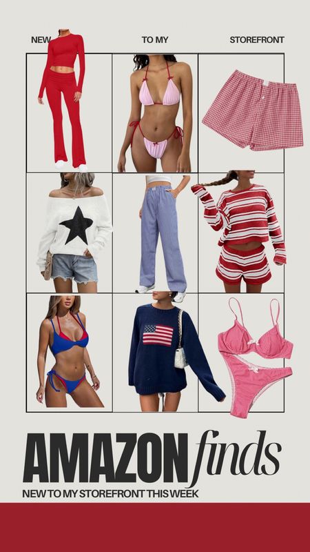 Memorial Day Amazon finds 🍉

Amazon fashion, Amazon finds, Memorial Day, American sweater, 4th of July, summer fashion, bikini season

#LTKGiftGuide #LTKfindsunder100 #LTKstyletip