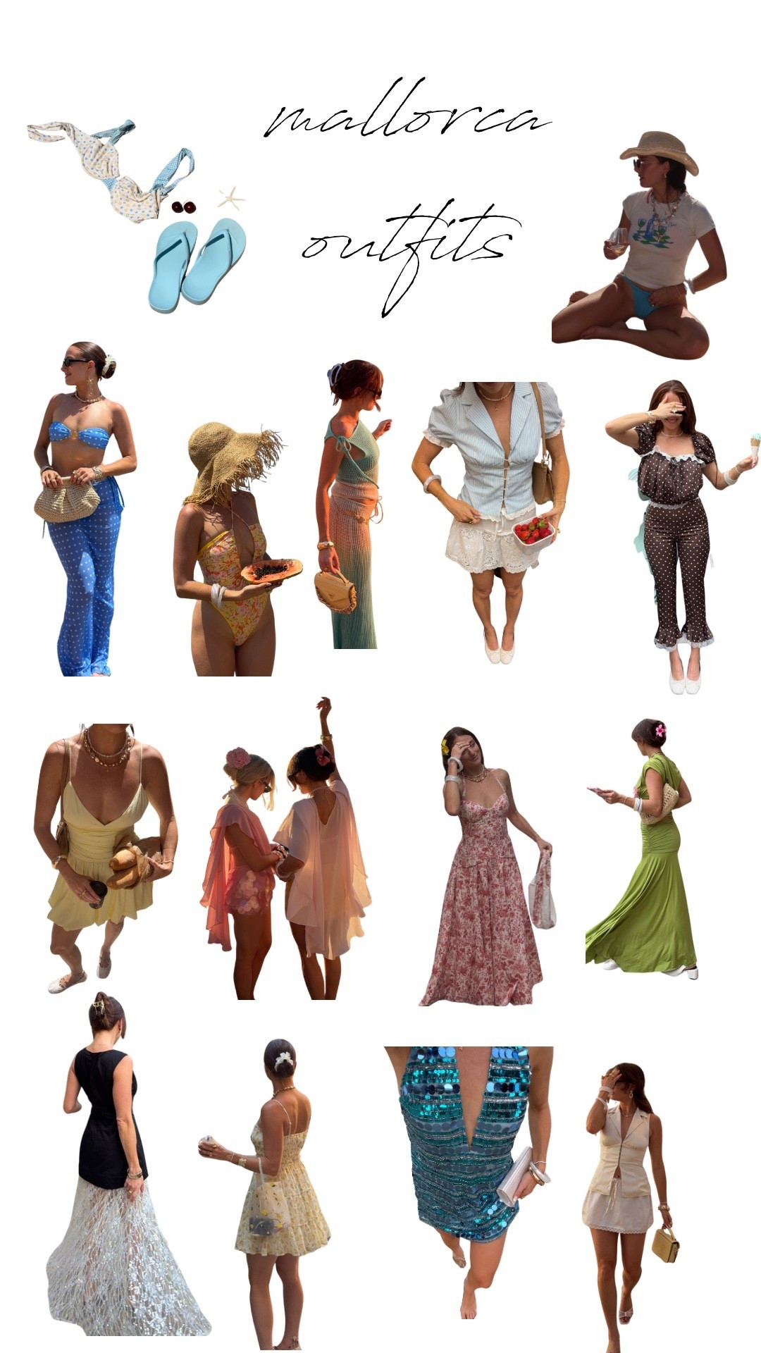 All the outfits I wore on my euro summer trip to MALLORCA 🏝️🐚🌸

#LTKSeasonal #LTKParties #LTKTravel