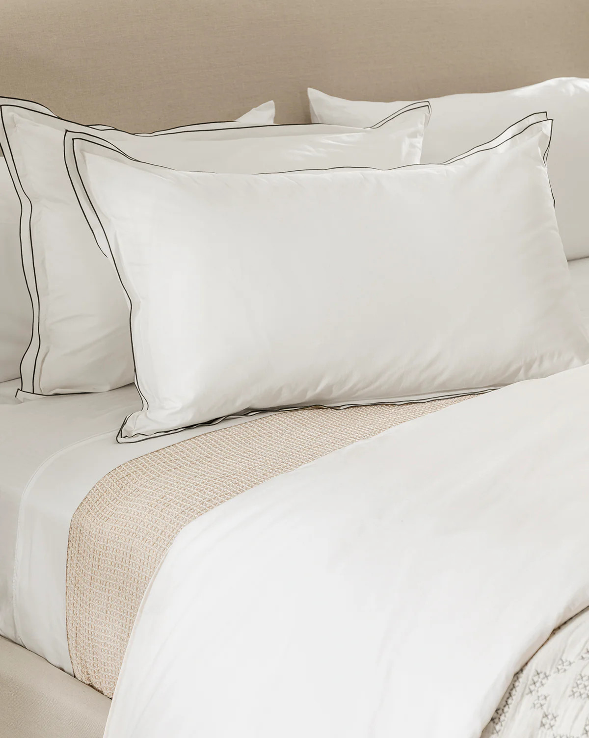 Devlin White Shams (Set of 2) | McGee & Co. (US)