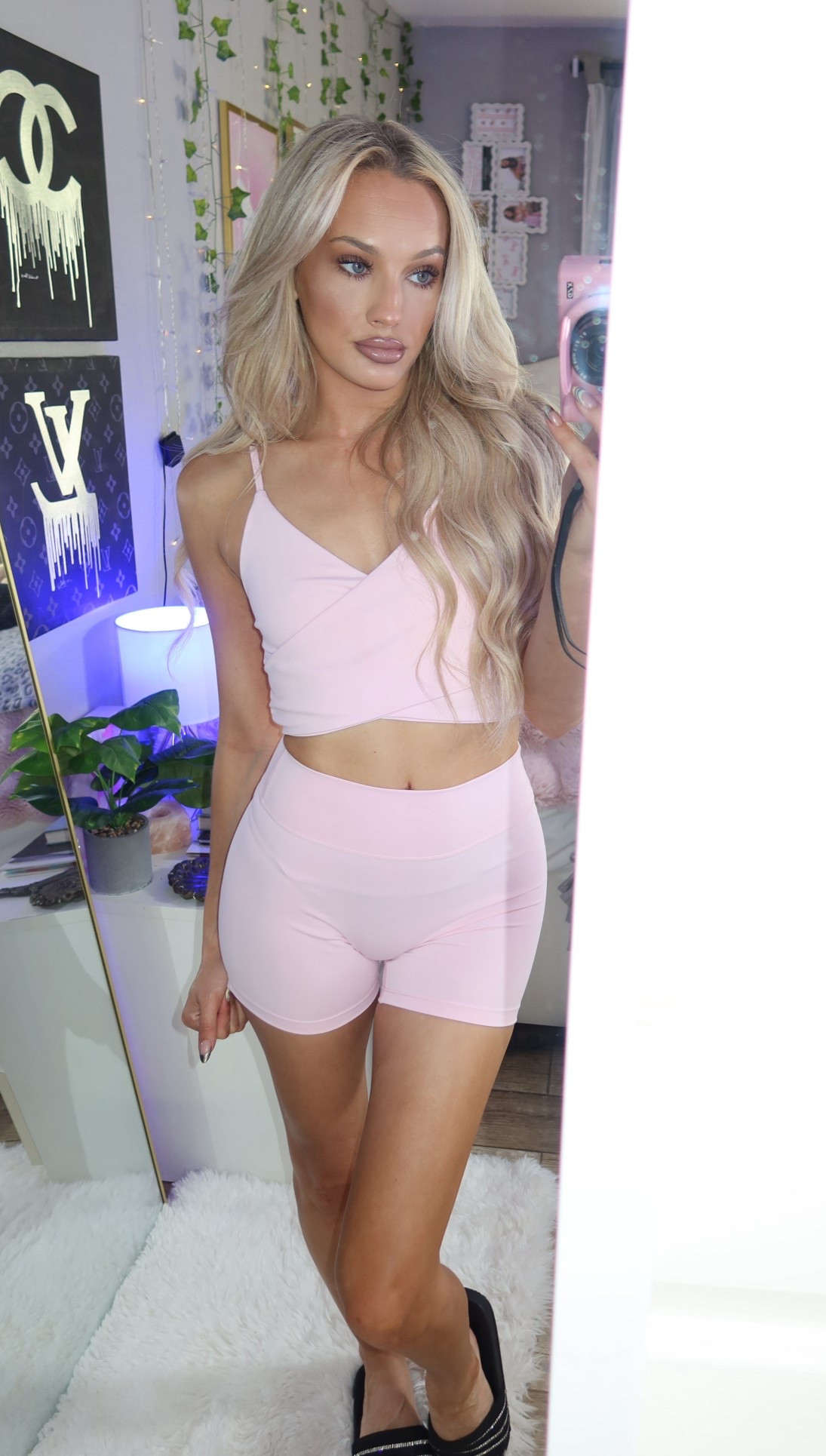 💜💕 cute workout set 

#LTKdayinmylife #LTKfitnessgoals #LTKootd