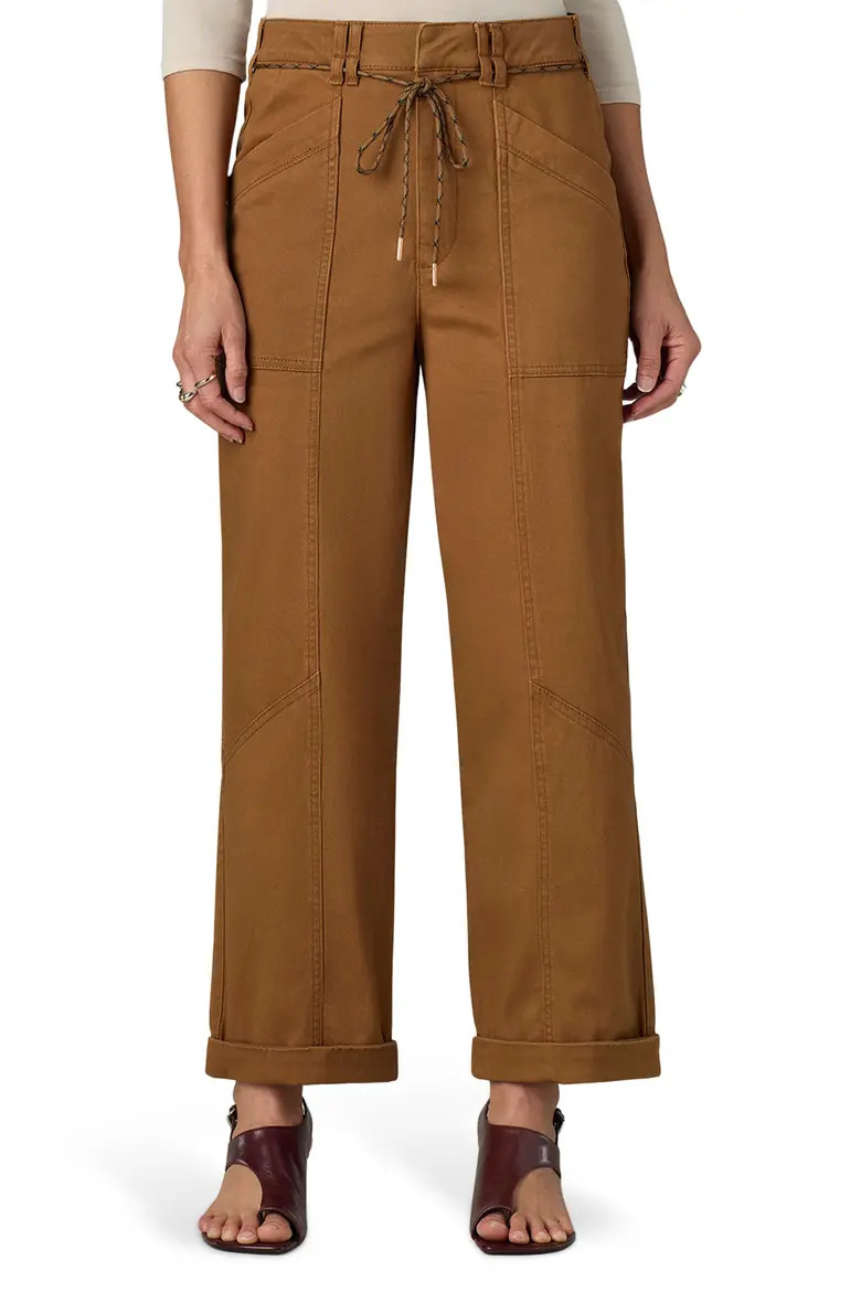 Ultra Skyrise High Waist Relaxed Stretch Cotton Pants (Women) | Nordstrom | Nordstrom