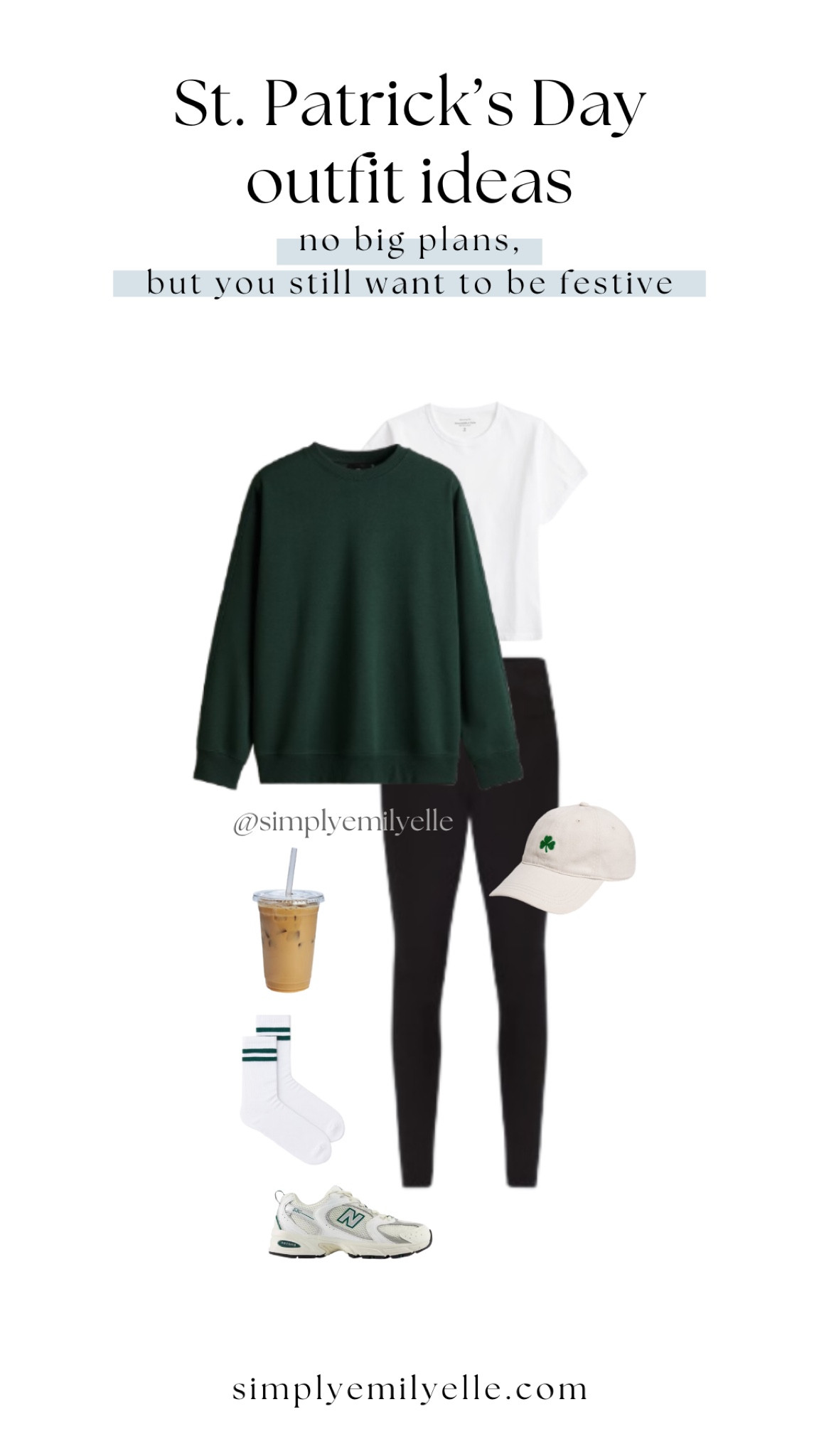 St. Patrick’s day outfit, st. Patrick’s day outfit ideas, st. Patrick’s day outfit inspo, st. Paddy’s day outfit, st. Pattys day outfit, green outfit, green sneakers, green top 


#LTKStyleTip #LTKFindsUnder50 #LTKSaleAlert