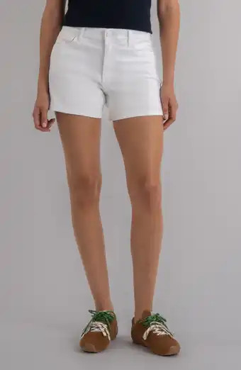 MARSY Roll Cuff High Waist Shorts | Nordstrom | Nordstrom