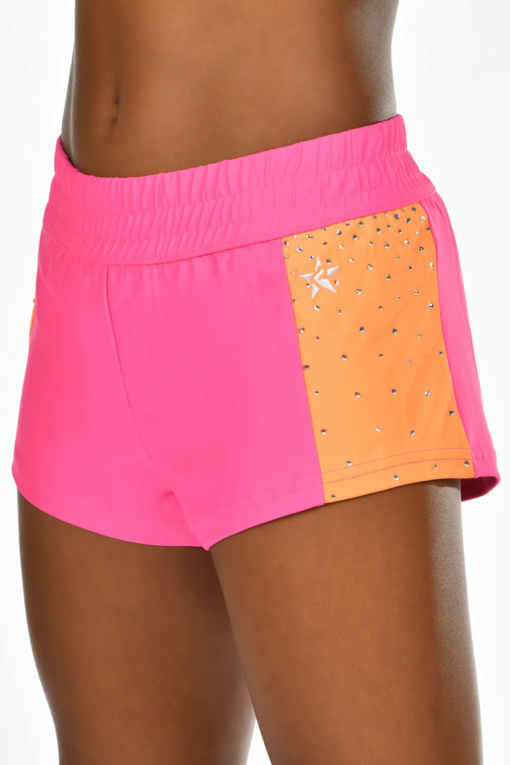 Blaze Athletic Shorts in Tangerine Crush | Rebel Athletic