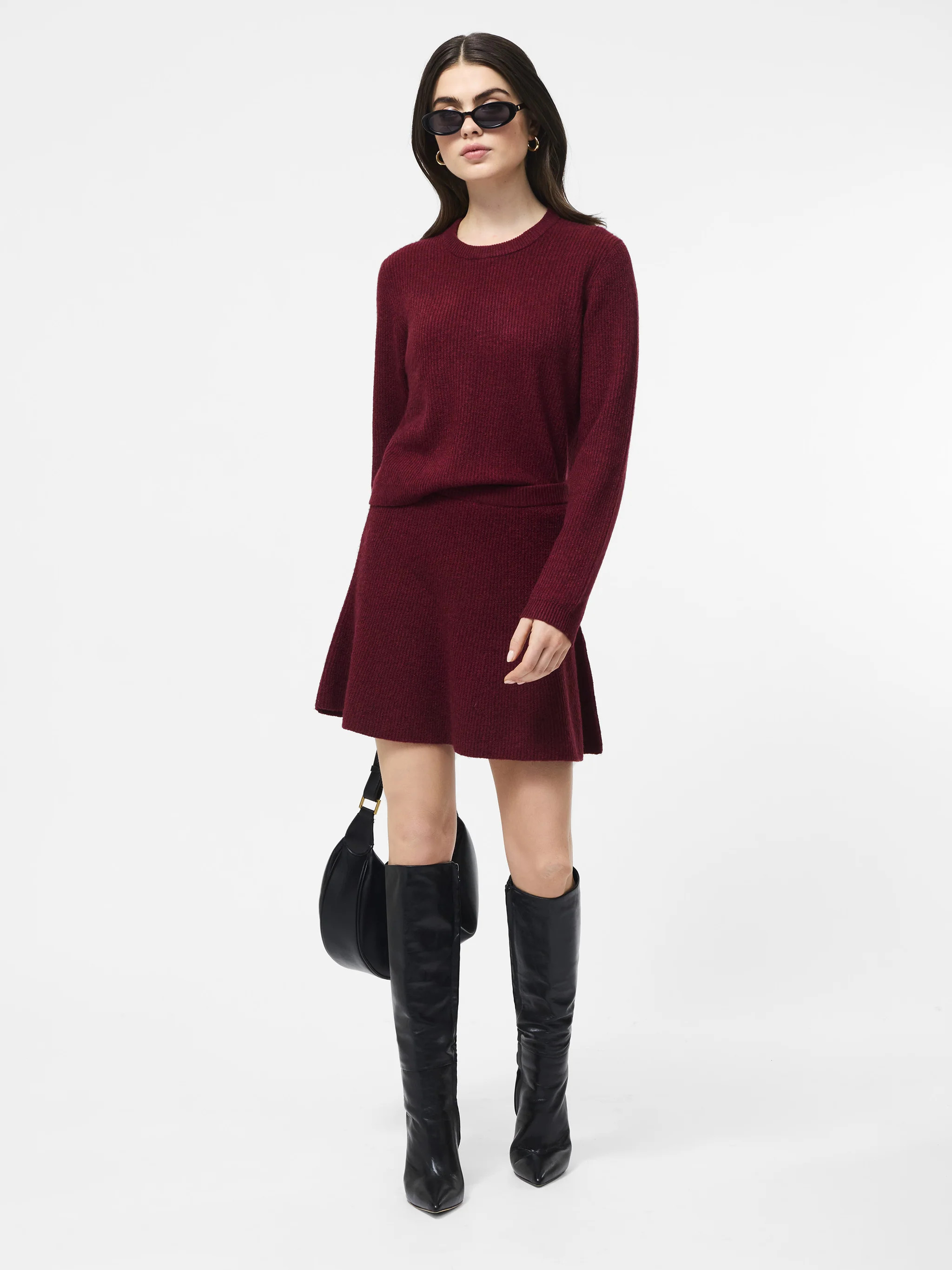 Vhari Knit Mini Skirt | French Connection (US)