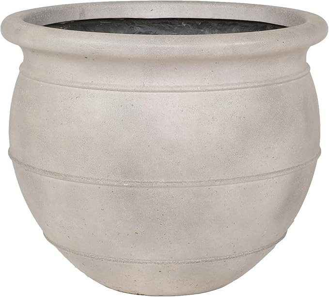 MSI Trend Terracotta Look Triple Band Indoor/Outdoor Planter - 14" D X 11" H - Planter Pot for Fr... | Amazon (US)