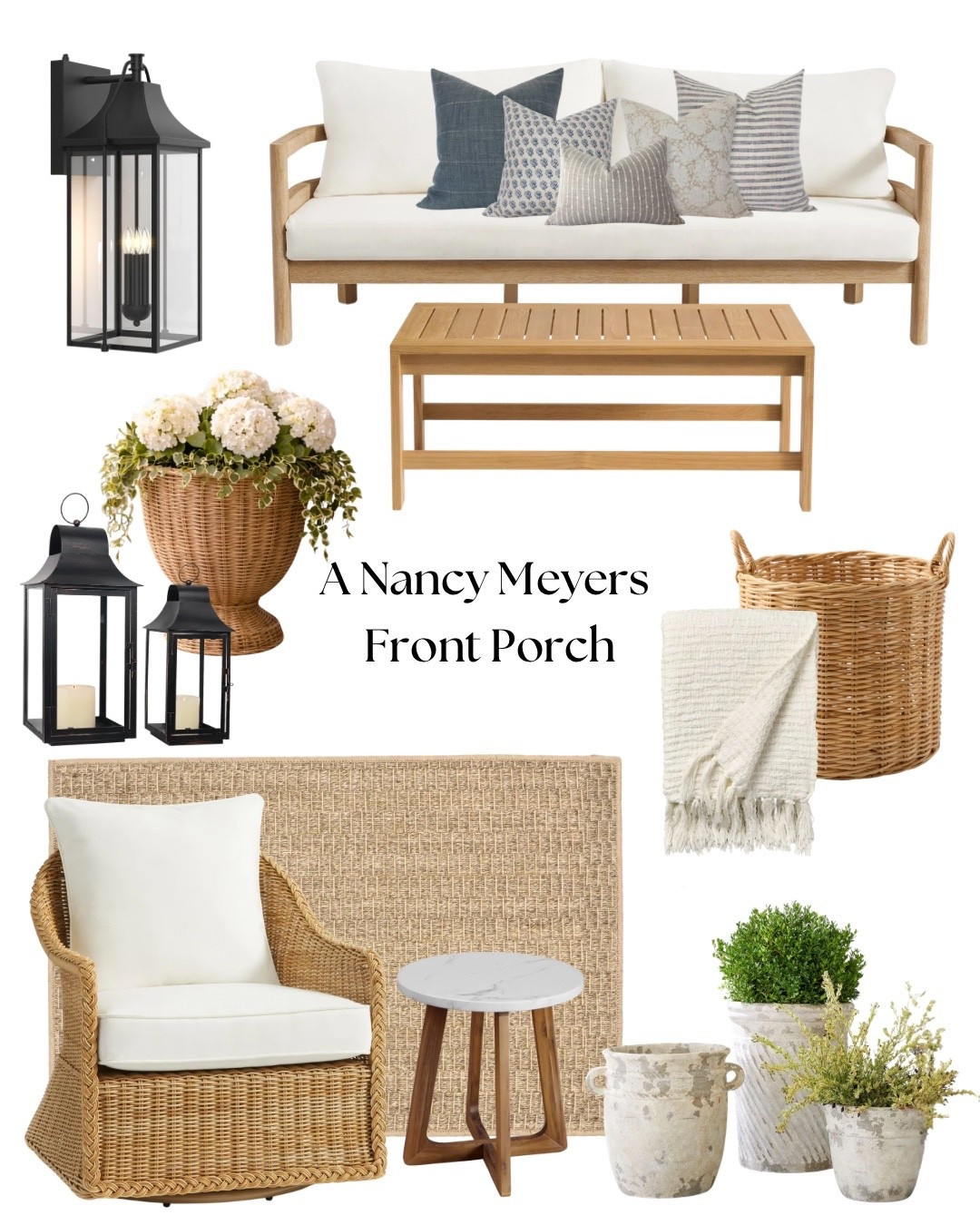 How I would set up an Nancy Meyers Front Porch

#LTKdayinmylife #LTKSeasonal #LTKHome
