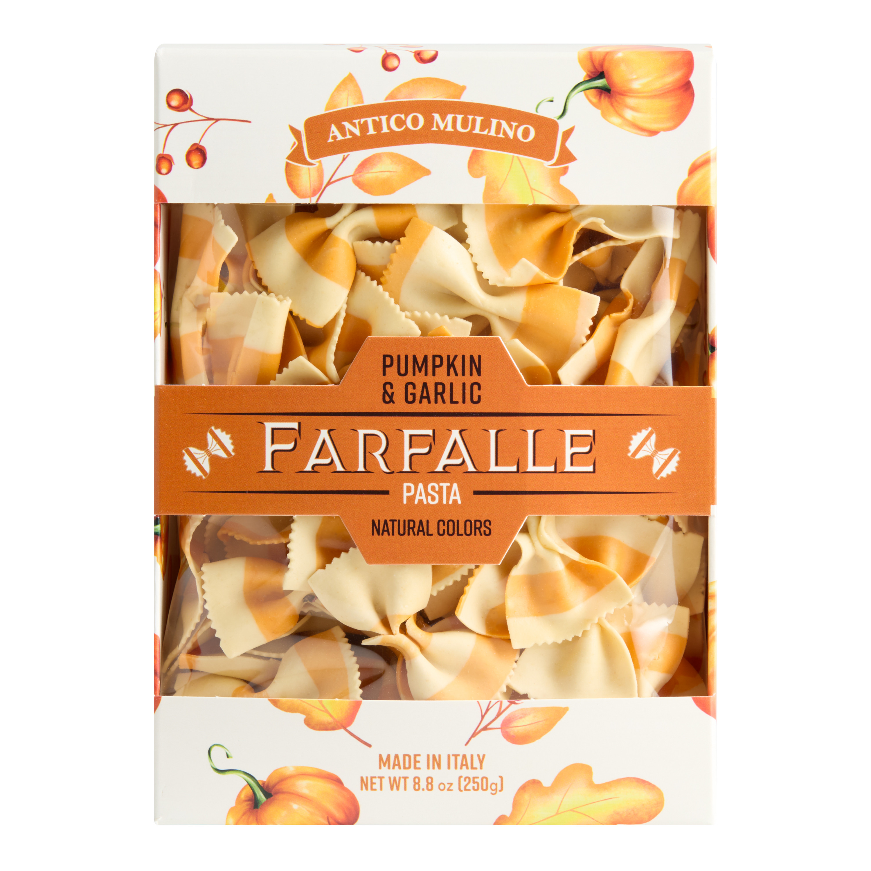 Borgo de' Medici Antico Mulino Pumpkin Garlic Farfalle Pasta | World Market