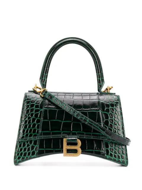 Balenciaga Hourglass Small Top Handle Bag - Farfetch | Farfetch Global