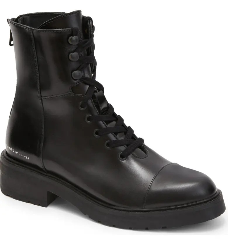 Dusty Cap Toe Combat Boot | Nordstrom