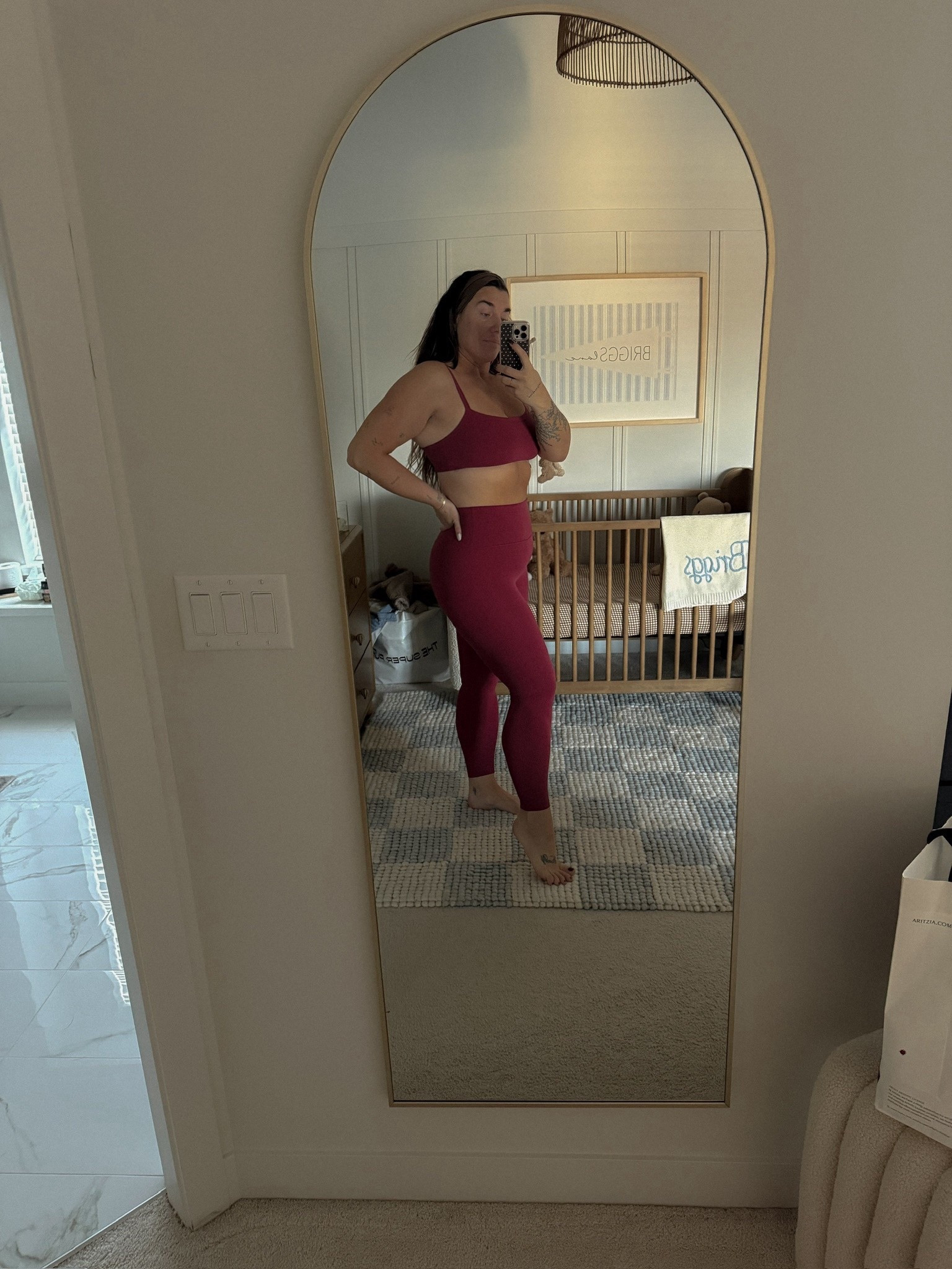 Workout set 
M top
8 bottoms 