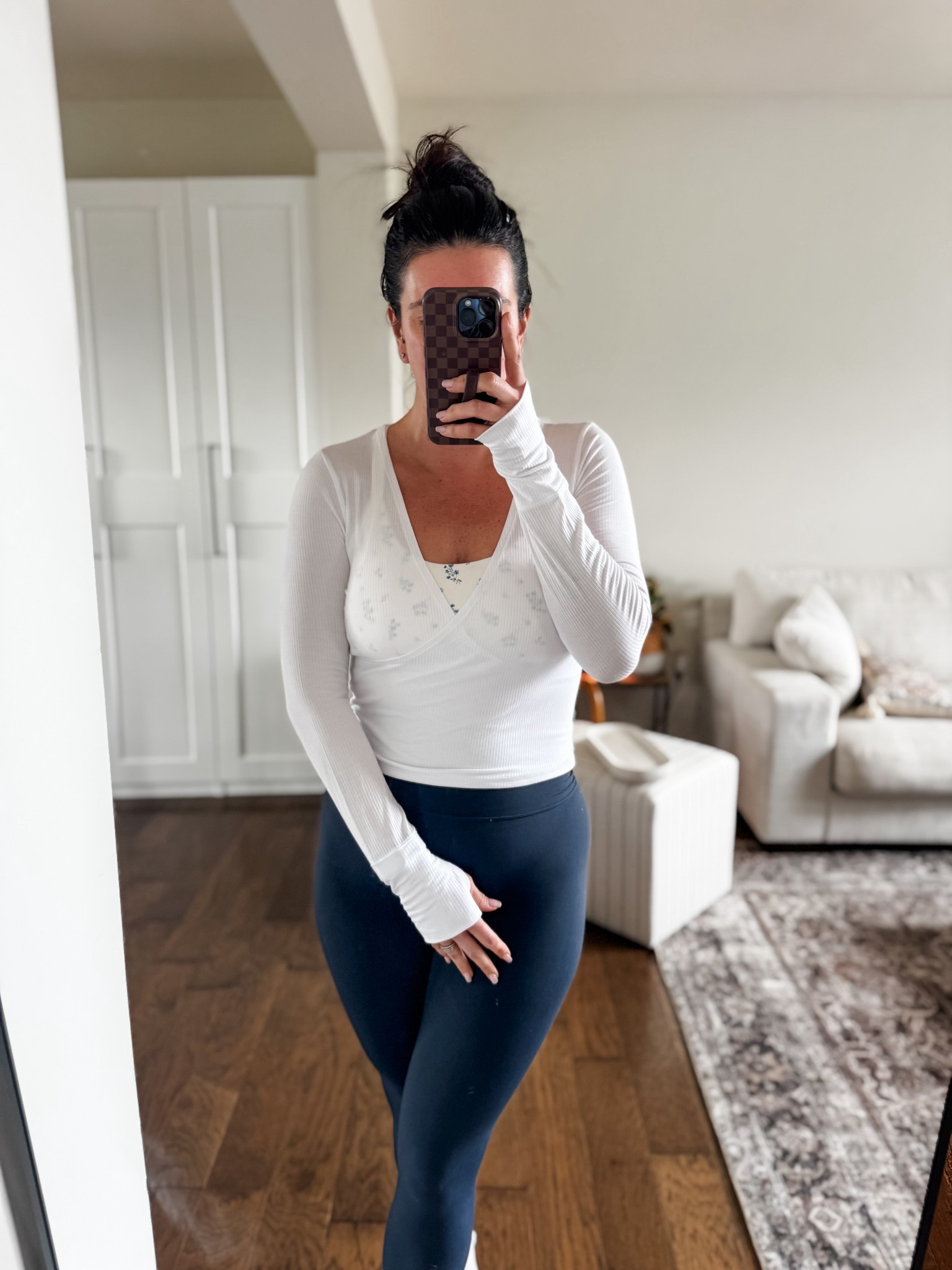 Pilates OOTD 
Target set 
Aerie wrap 

Active wear 
Gym wear 
Pilates 
Leggings 


#LTKActive #LTKfitnessgoals #LTKMidsize