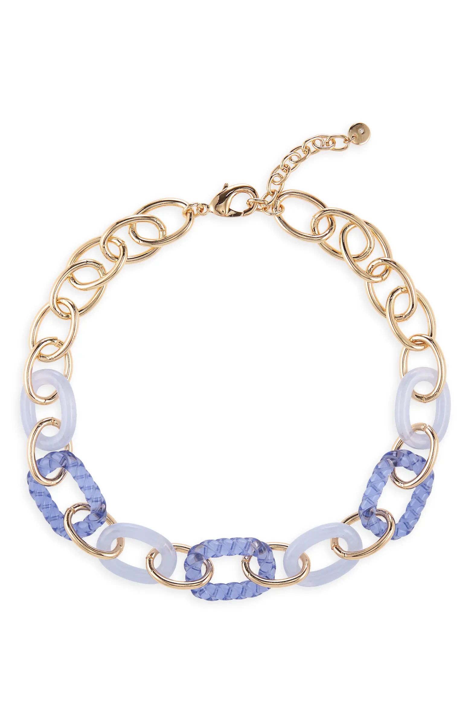 Textured Chain Collar Necklace | Nordstrom