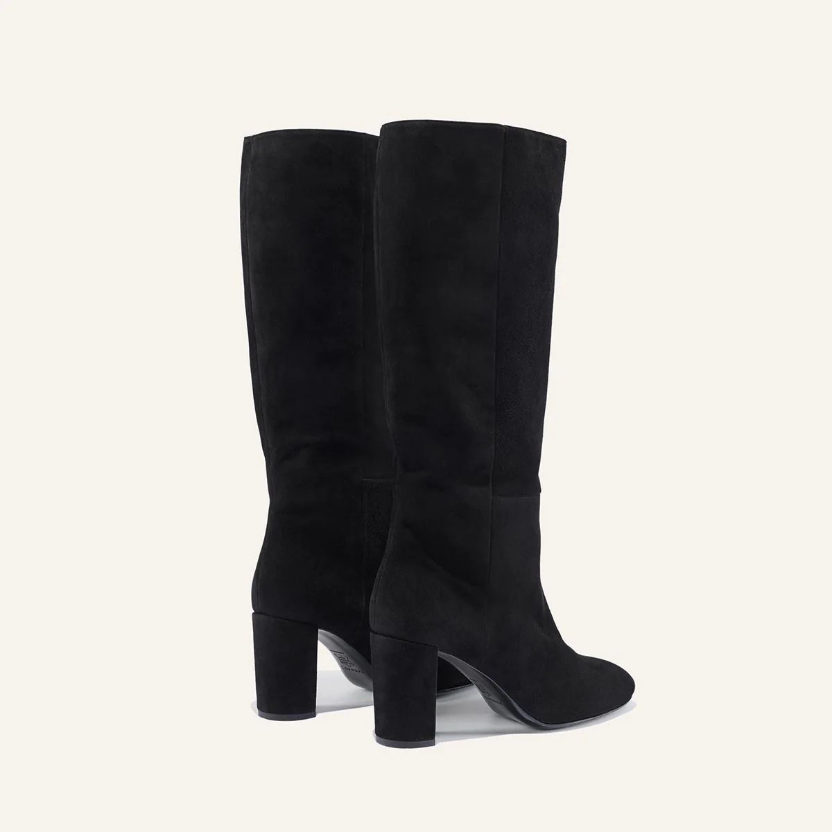 The Bleecker Boot - Black Suede | Margaux