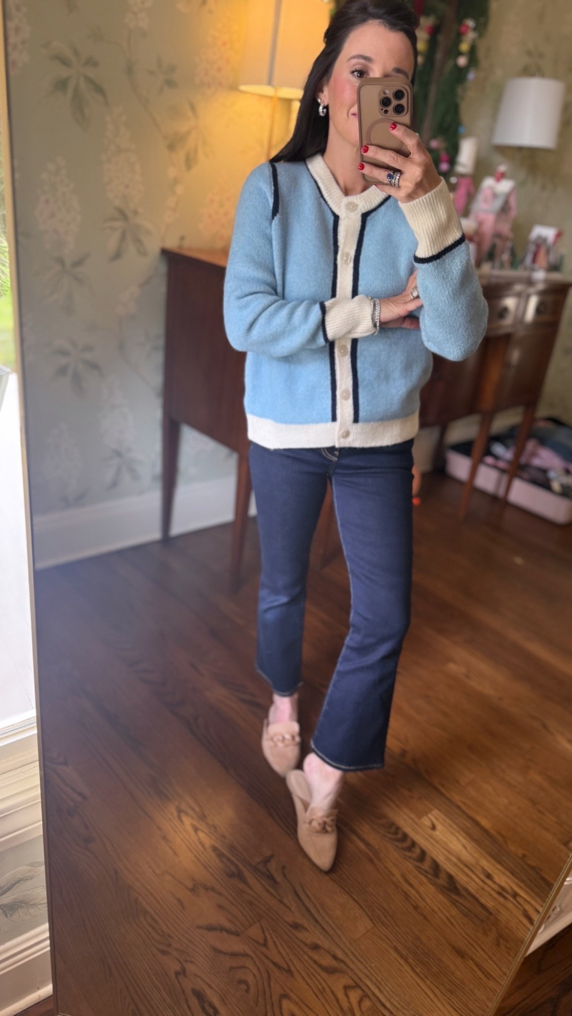 Easiest mom ootd cute Amazon cardigan (xs) and cram denim (25) love!! 

#LTKFindsUnder50 #LTKootd #LTKmomlife
