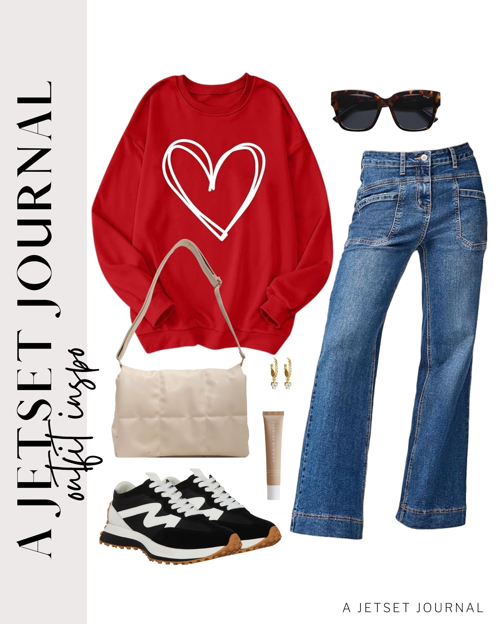 Looking for an easy way to add festive touch to your outfit this Valentine’s Day? These little details make it so fun.
platform sneakers, vday outfit, valentine sweatshirt, wide leg high waisted jeans,  trendy look, viral products, casual outfit idea, how to style, ways to style, amazon fashion, affordable style, shoe inspo, winter outfit, winter style

#LTKSeasonal #LTKU #LTKBeauty