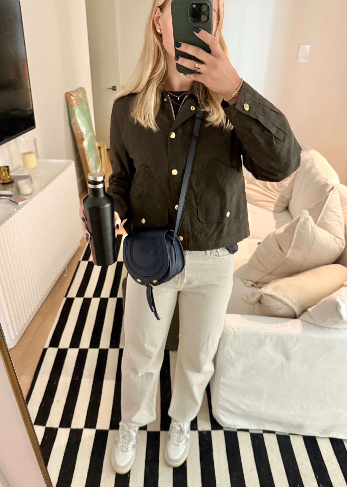 City Day

Barn jacket
Cropped barn jacket
Jcrew coat
Jcrew jacket
Jcrew barn jacket
Green jacket
Olive jacket
Tan jeans
Cream jeans
Beige jeans
Barrel jeans
Straight jeans
High waisted jeans
Citizens of humanity jeans
Rent the runway
Fall outfit
Fall style
Chloe Marcie bag
Chloe bag
Chloe purse
Crossbody bag
Navy bag
Navy ourse
Blue bag
Blue purse
Golas sneakers
White sneakers
Basic sneakers
Cute casual outfit
City outfit
New York City outfit
New York outfit
City style
Street style
Preppy outfit
Preppy style
Fall transition outfit
NYC outfit 

#LTKStyleTip