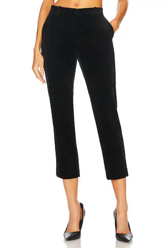 Theory Treeca Pant in Black from Revolve.com | Revolve Clothing (Global)