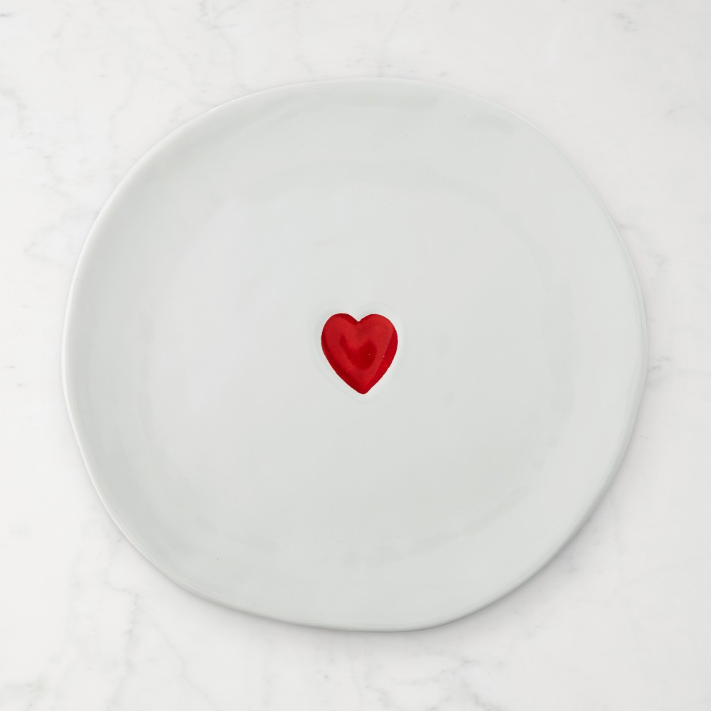 Heart Dinner Plates | Williams-Sonoma