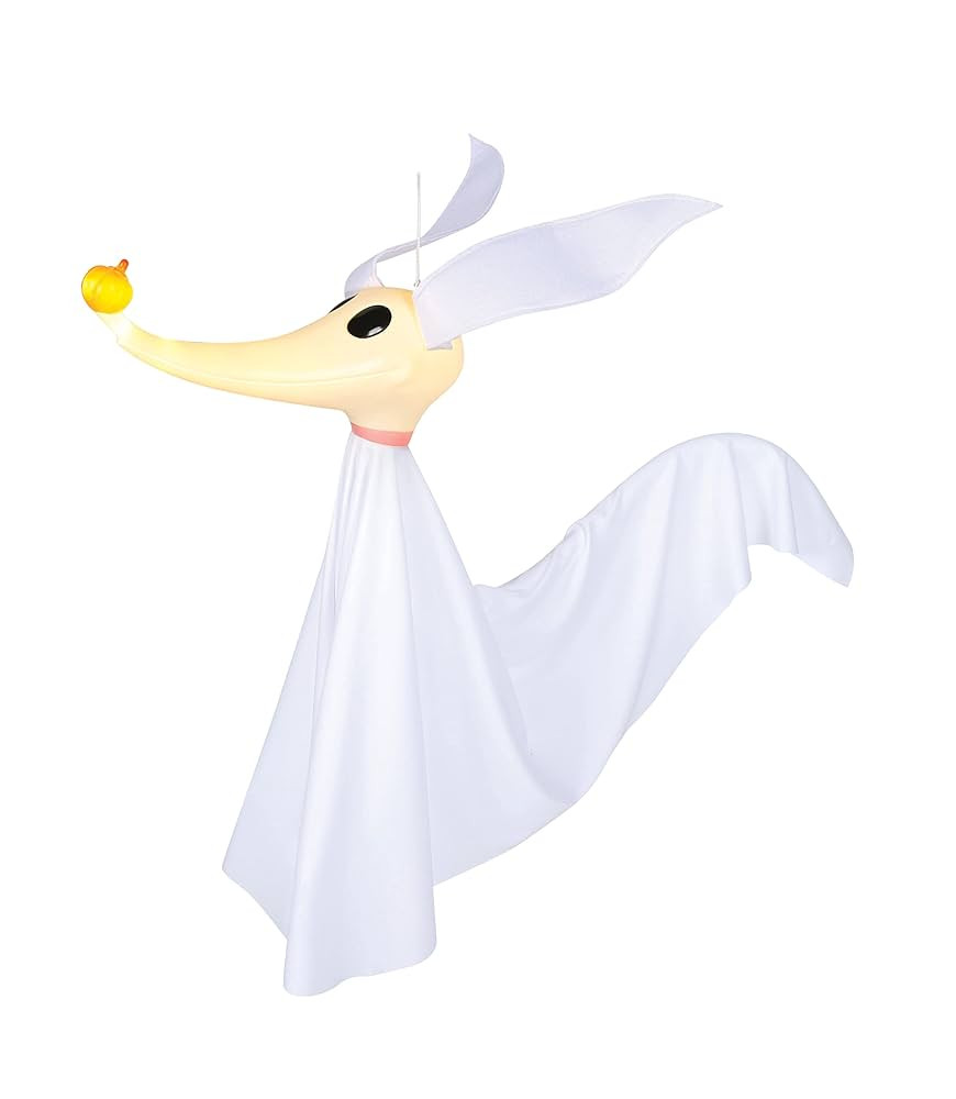 Disney The Nightmare Before Christmas Zero Light and Sound Full Size Poseable Hanging Character D... | Amazon (US)