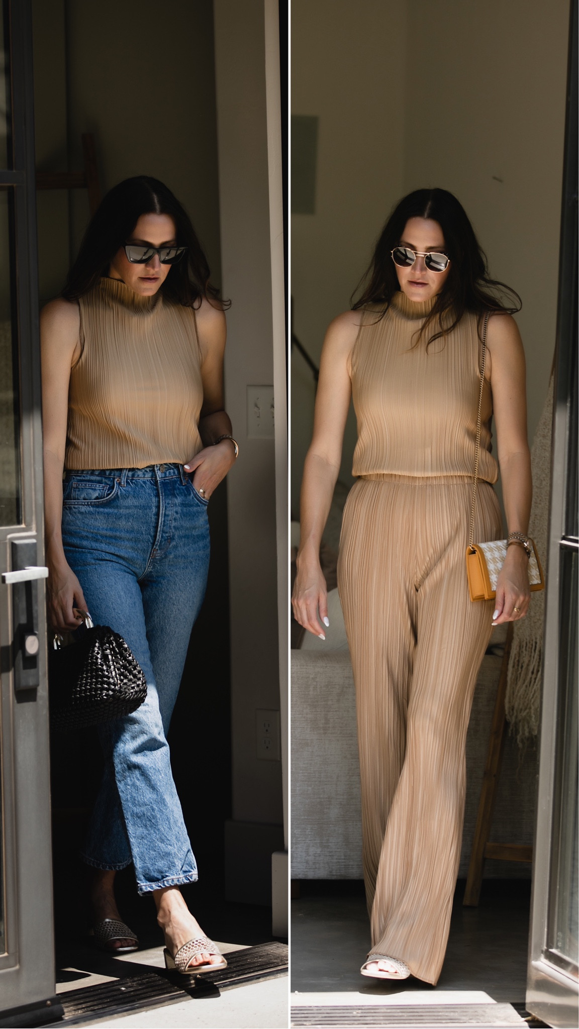 A pant set that you can mix and match for so many summer outfits. Style it with cropped jeans or as a set for a dressy date night or summer event

#LTKFind #LTKstyletip #LTKitbag