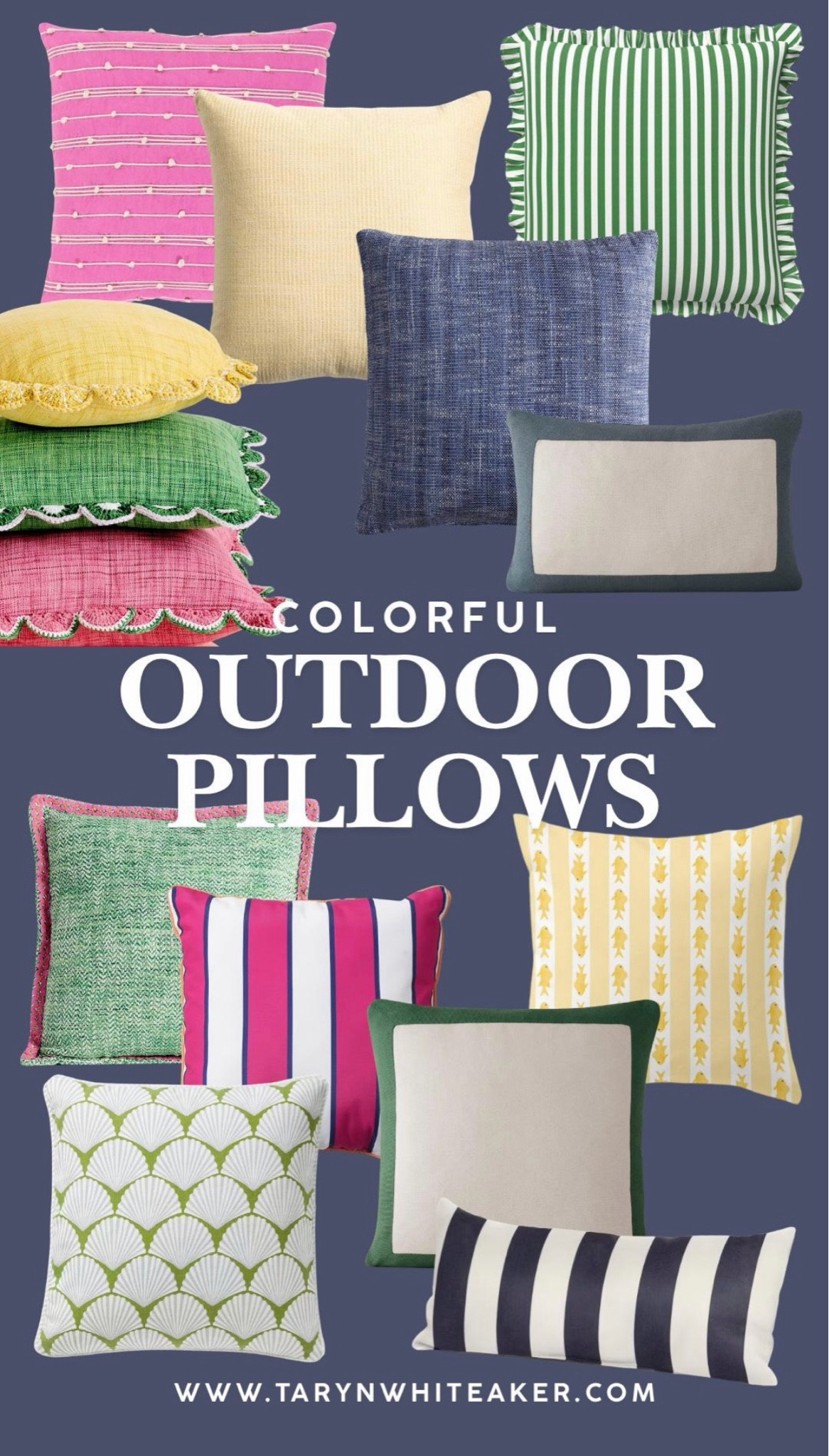 Color is making a comeback, and these outdoor pillows are the easiest way to refresh your patio! 🌸☀️ Mix playful patterns, bold stripes, and classic neutrals to create a space that feels fresh, inviting, and ready for summer entertaining.

#Wayfair #OutdoorDecor #OutdoorPillows #PatioInspiration #ColorfulHome #SummerDecor #BackyardStyle #OutdoorLiving #PatioRefresh #HomeDecor

#LTKSeasonal #LTKHome
