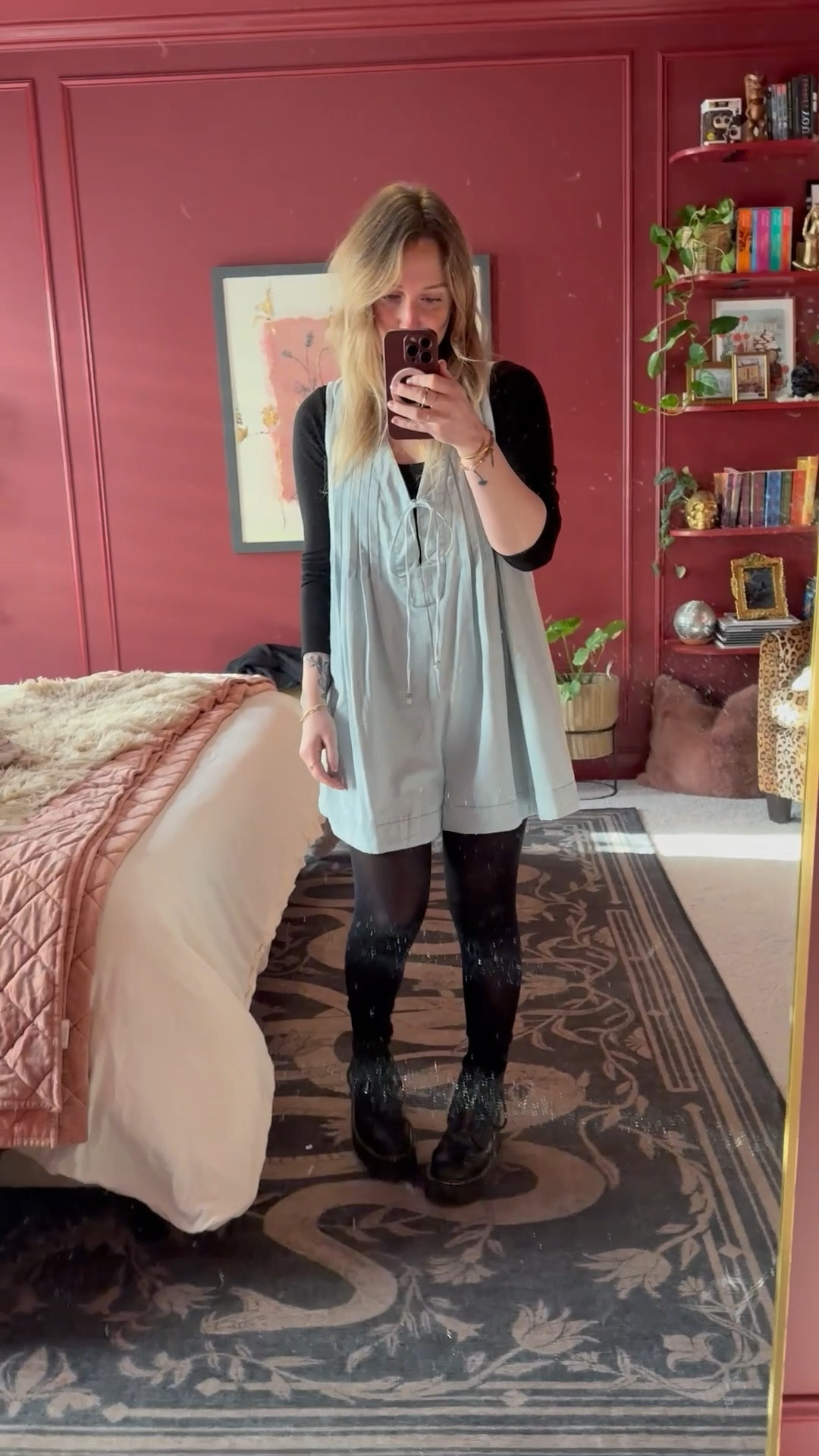 Comfy edgy work outfit. Denim romper is from a local boutique last year but is similar to the free people one. Linked similar options  

#LTKPetite #LTKWorkwear #LTKStyleTip