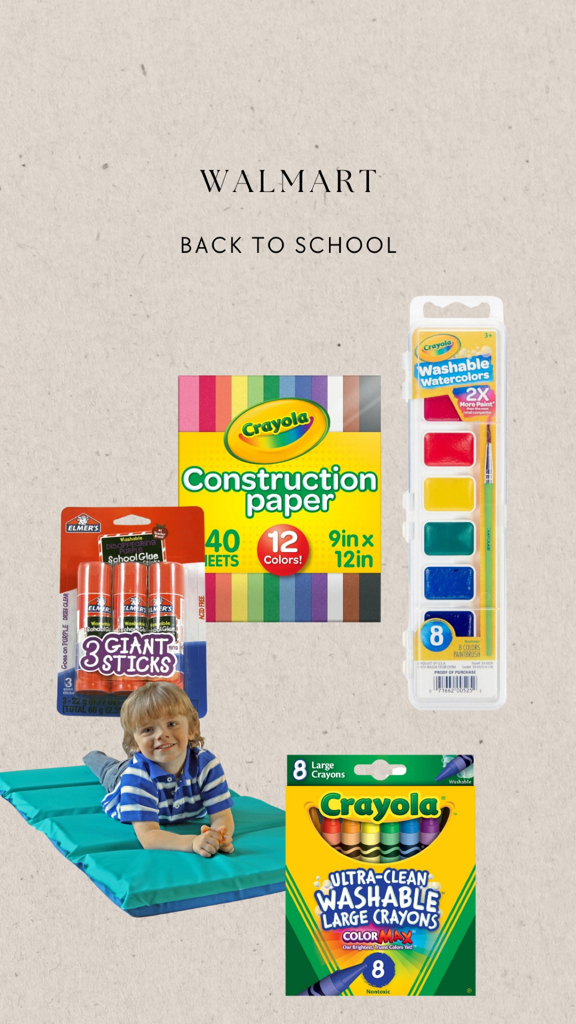 Crayola Construction Paper in 10 Assorted Colors, School Supplies, Beginner  Child, 240 Sheets