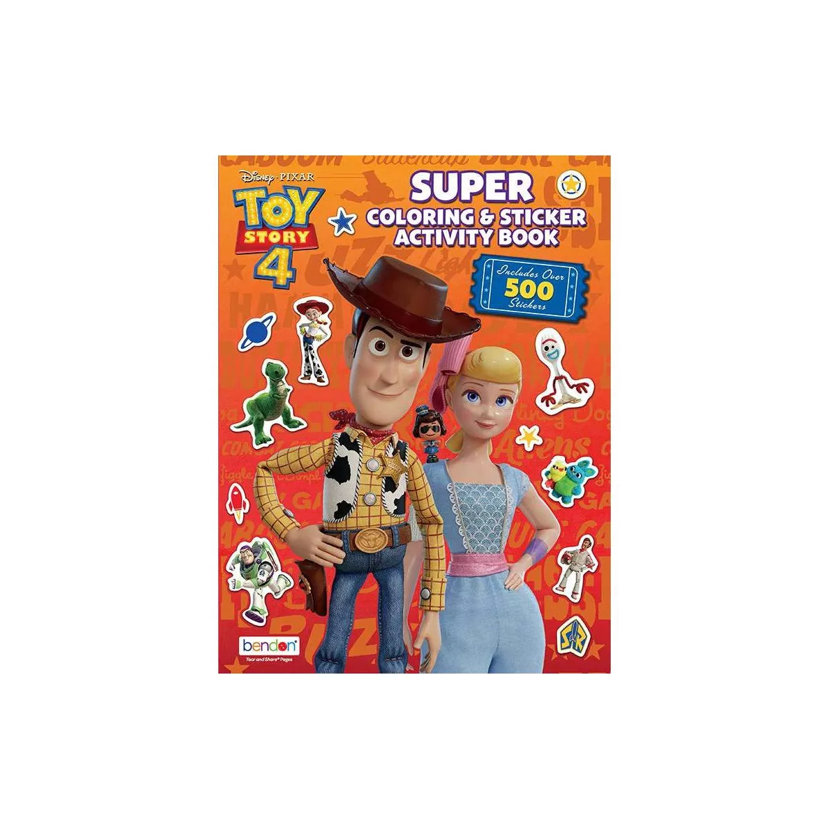 Toy Story 4 Super Sticker Book (Paperback) | Target
